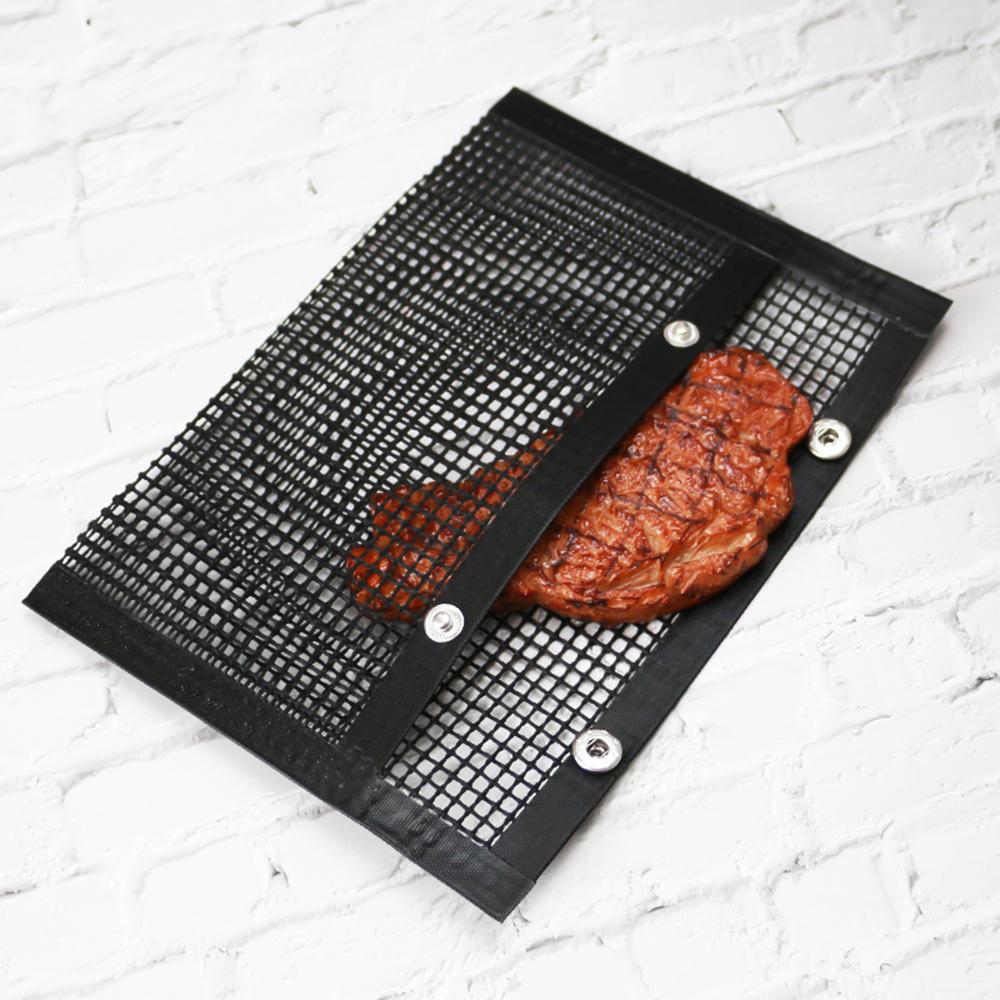 Vỉ nướng BBQ dạng lưới chống dính có thể tái sử dụng