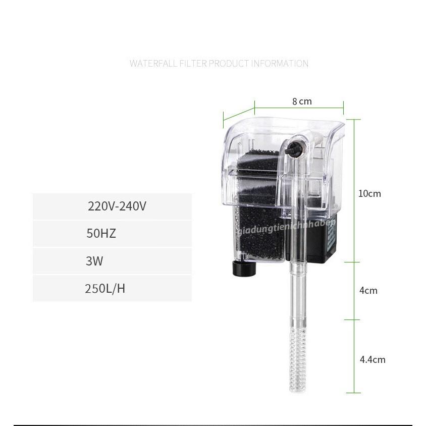 Máy lọc thác nước bể cá cảnh