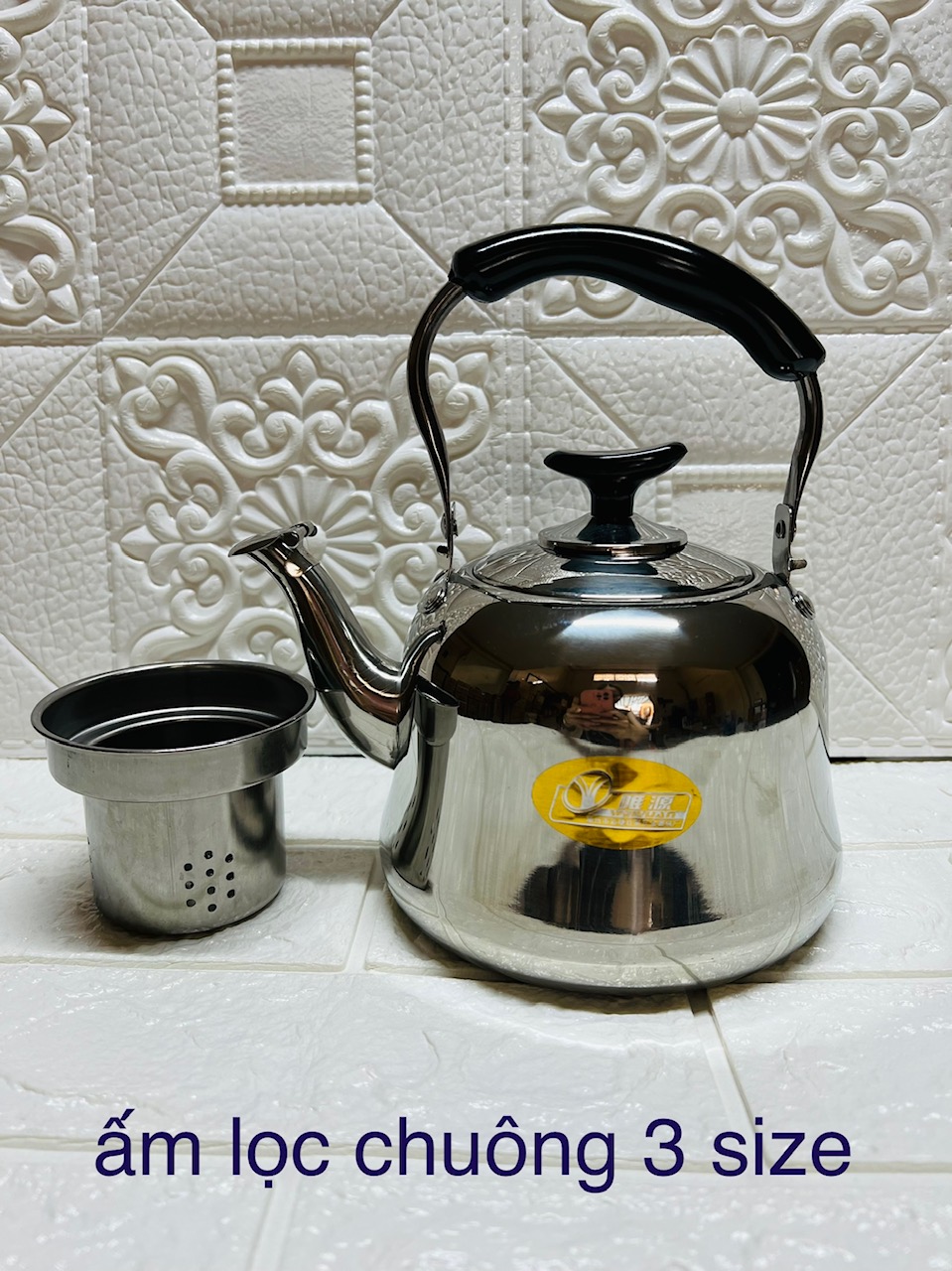 Ấm nấu nước có lõi lọc trà