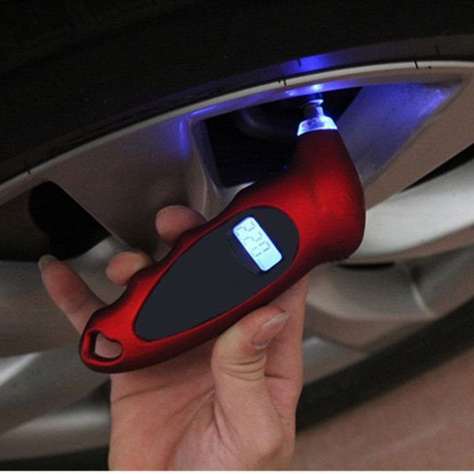 High-precision Tire Pressure Gauge 0-150 PSI Backlight Digital Tire Pressure Monitoring Car Tire Pressure Gauge