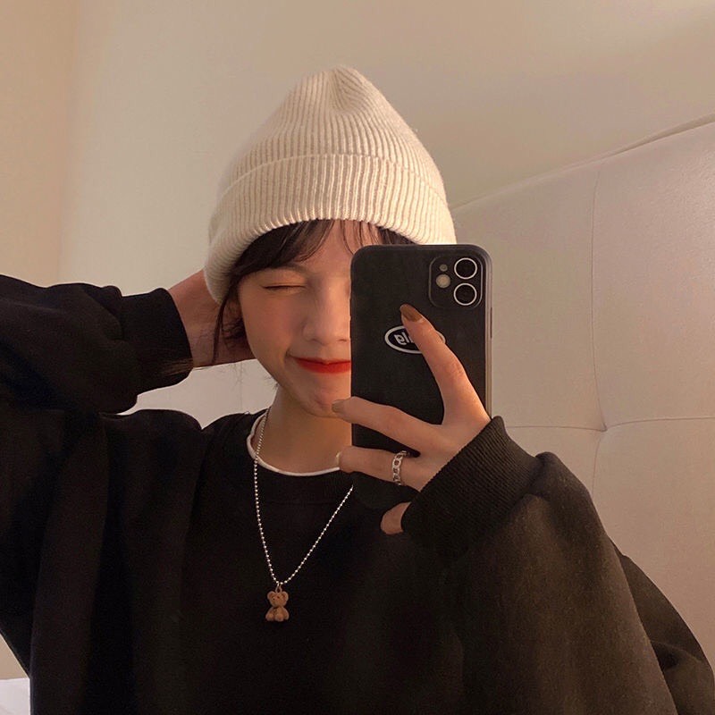 Dây Chuyền Trang Trí Mặt Hình Chú Gấu Phong Cách Hip Hop Hàn Quốc Cá Tính Dành Cho Nam Nữ