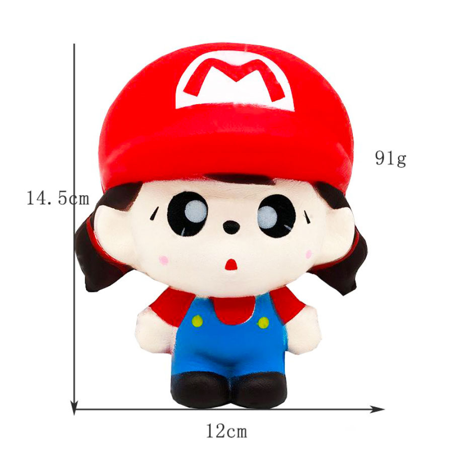 Squishy mô hình Mario quà tặng cho bé