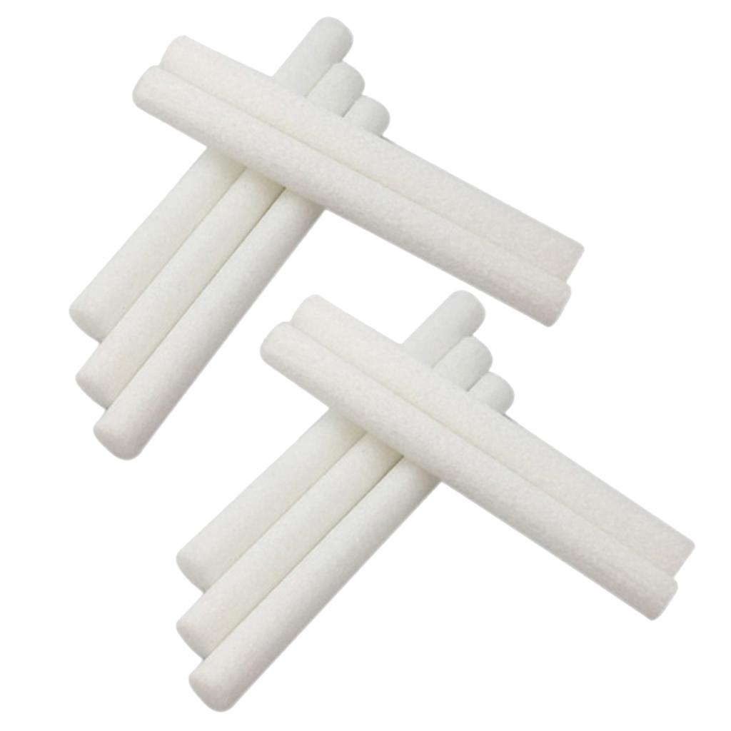 6xCotton Filter Sticks Refills for Air Humidifier Aroma Diffuser 10pcs