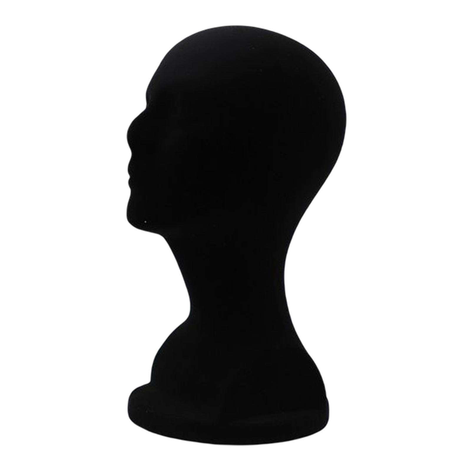Male Mannequin Head Model Multifunctional Portable Stable for Barbershop