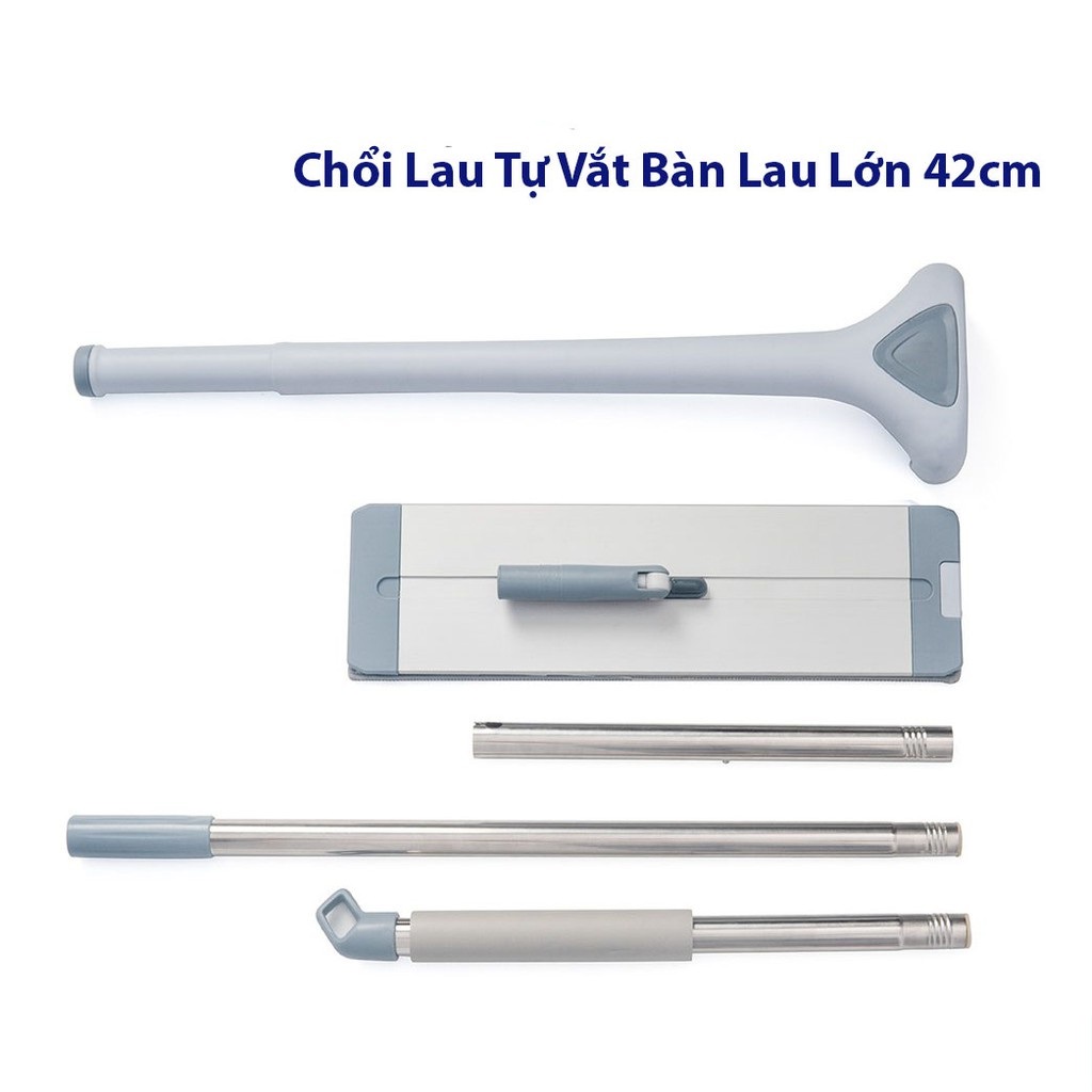 Cây Lau Nhà Thông Minh Tự Vắt Cây Lau Nhà 360 Độ Mẫu Mới Tiện Lợi