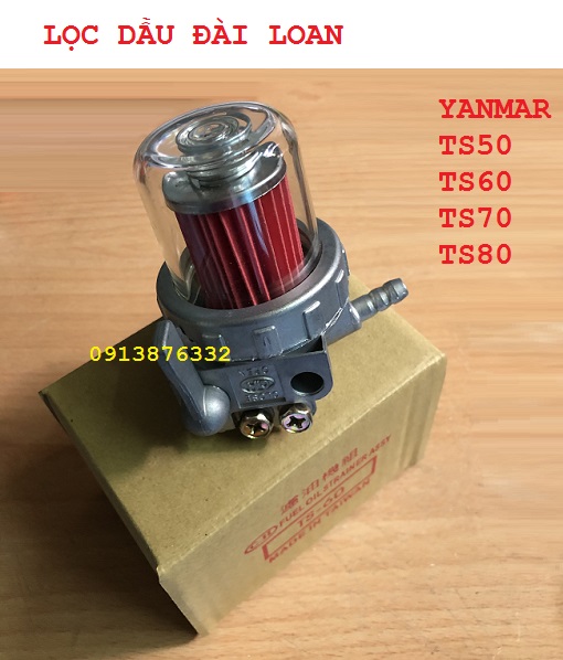 Lọc dầu Đài Loan máy Yanmar TS50 TS60 TS70 TS80 TS105 TS130 TS155, KUBOTA RK95 RK105 RK125 NM75 NM85 NM95 ER65 ER50 GA100 GA80 EV2600 TS180 TS230