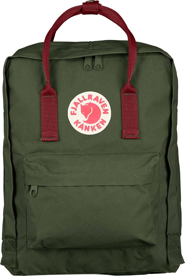 Balo Fjallraven Kanken Classic - Forest Green/ Ox Red 23510-660-326