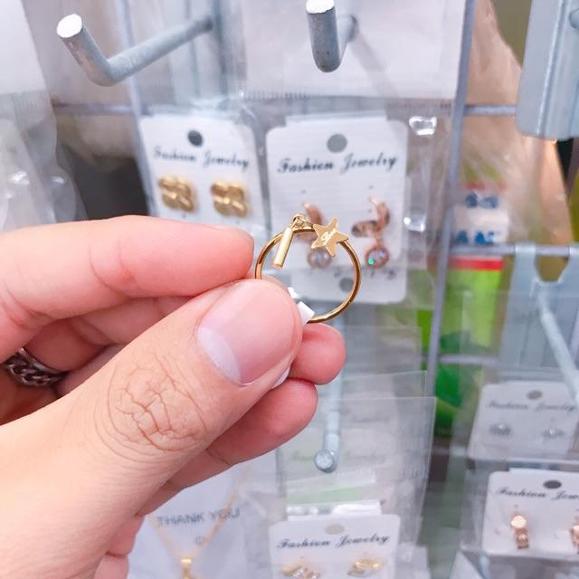 Nhẫn titan ngôi sao lucky