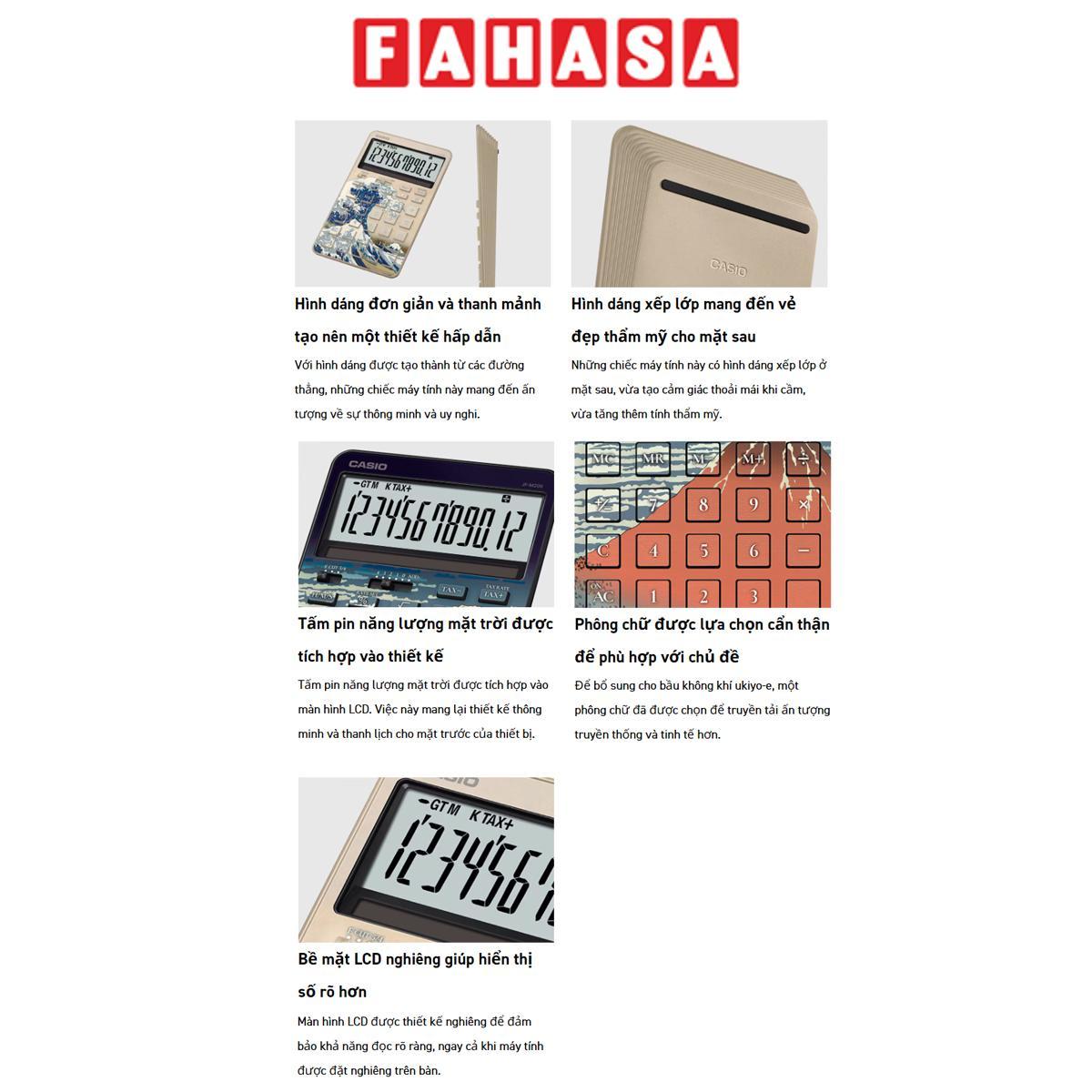 Máy Tính Casio JF-M200-TJ-KHG - Núi Phú Sĩ