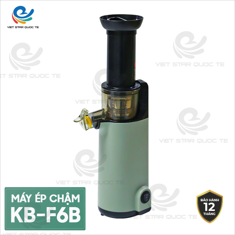 Máy Ép Rau Quả Củ Chậm Mini, Công Suất 130W, Dung Tích 500Ml, Giữ Nguyên Hàm Lượng Dinh Dưỡng - Hàng Chính Hãng