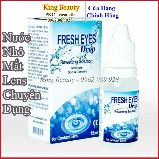 Nước Nhỏ Lens Mắt Chuyên Dụng , An Toàn Cho Đôi Mắt