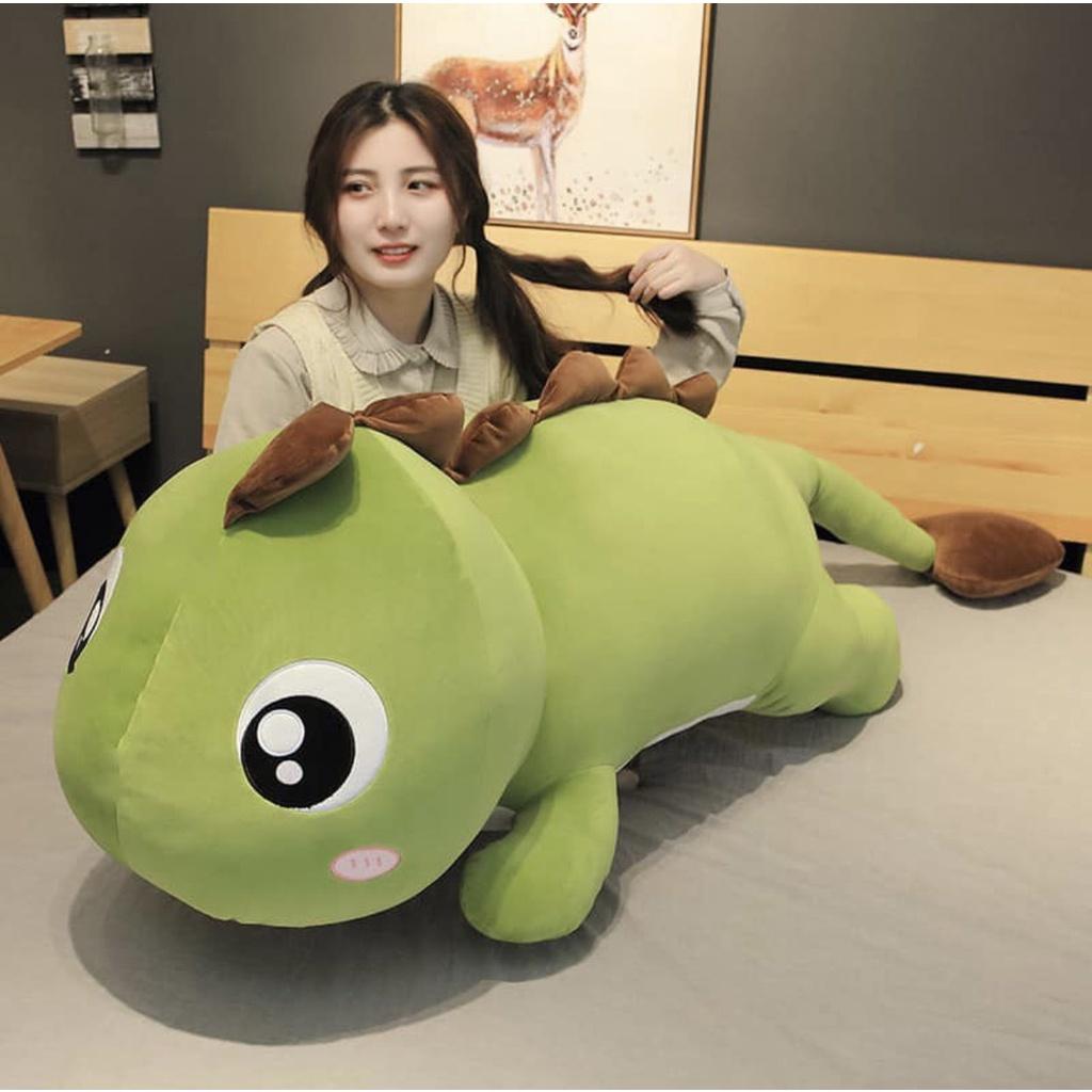 Gấu Bông Khủng Long đuôi tim ️Đầy Đủ Size️ Cao Cấp Êm Mịn 1m8