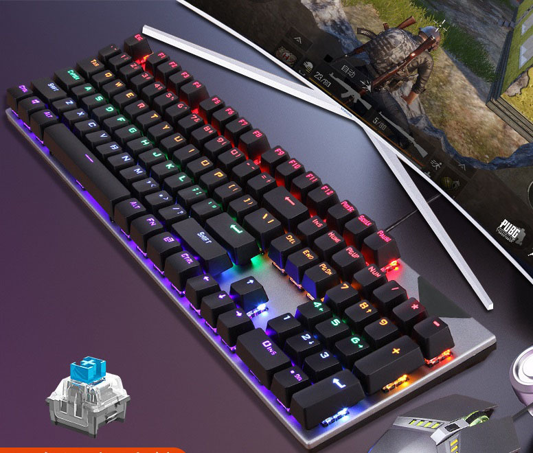 Bàn phím cơ FV-Q302 Full LED chuyên game
