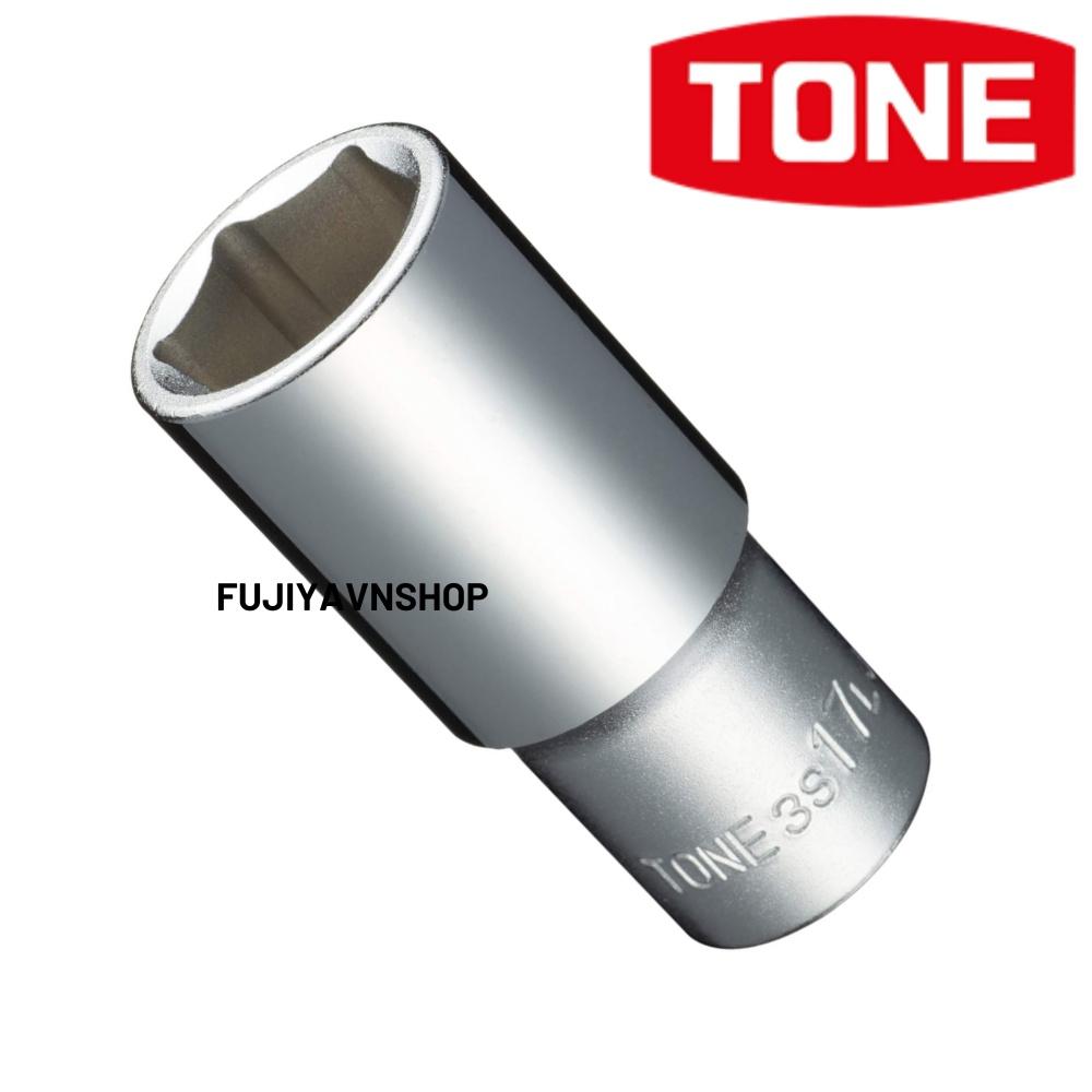 Đầu tuýp dài 6 cạnh Tone HP3S-17L ra lục giác 17mm