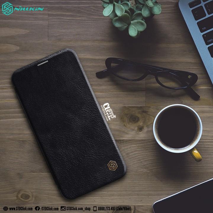 BAO DA DÀNH CHO ĐIỆN THOẠI IPHONE 12 - 12 PRO NILLKIN QIN