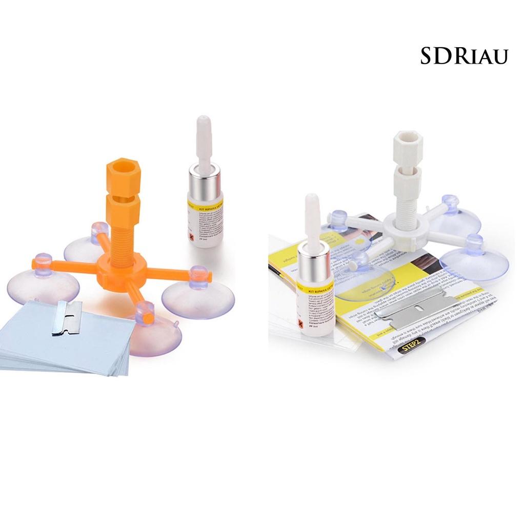 Bộ Dụng Cụ Sửa Chữa Kính Chắn Gió Xe Hơi Bằng Nhựa Không Độc Hại Chống Trầy Xước