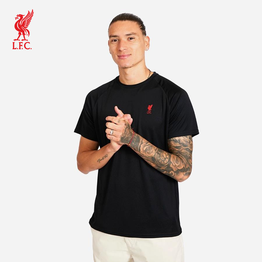 Áo thun tay ngắn thể thao nam Lfc Liverbird Emb - A21TR66