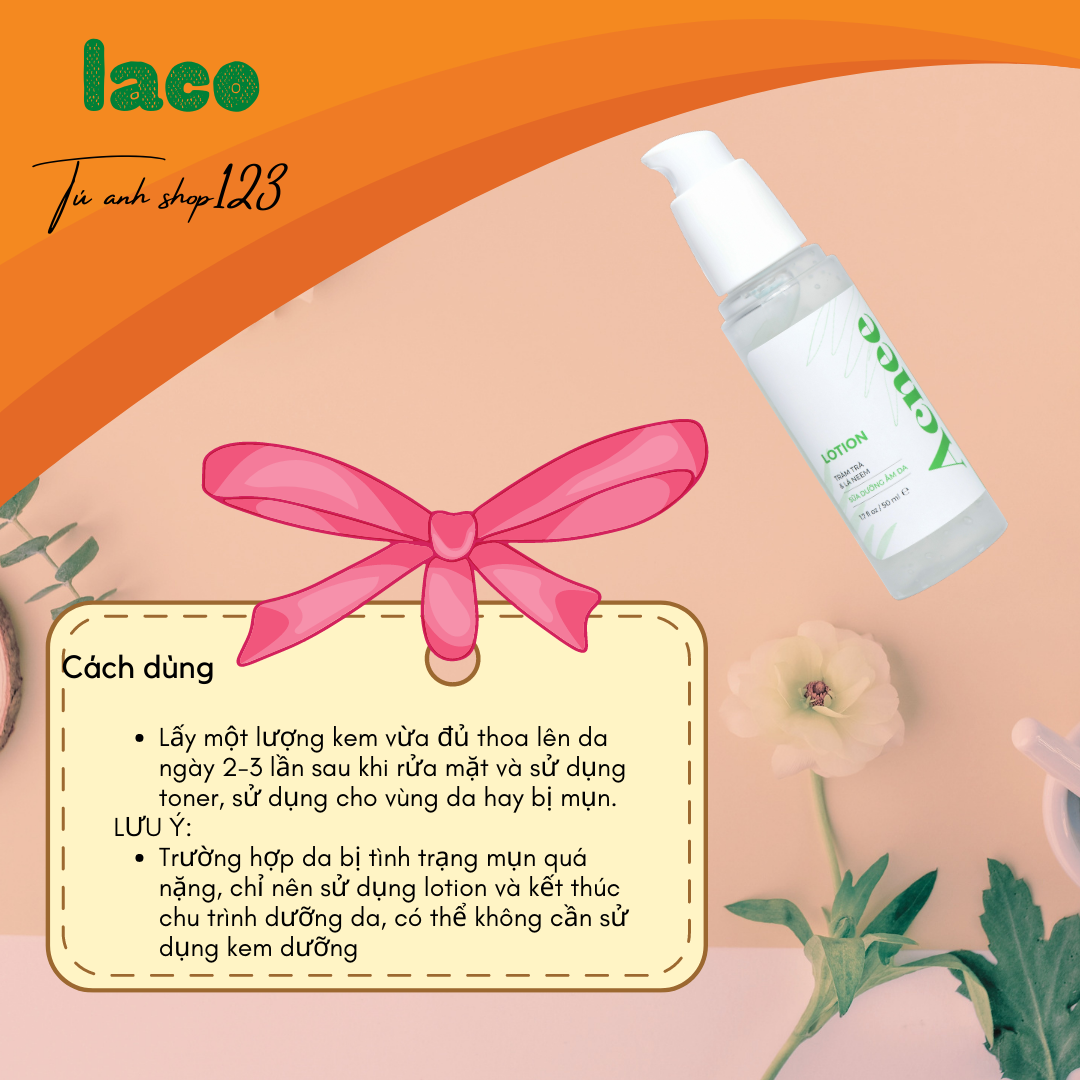 Acnee Lotion - Dưỡng Ẩm Và Làm Dịu Làn Da