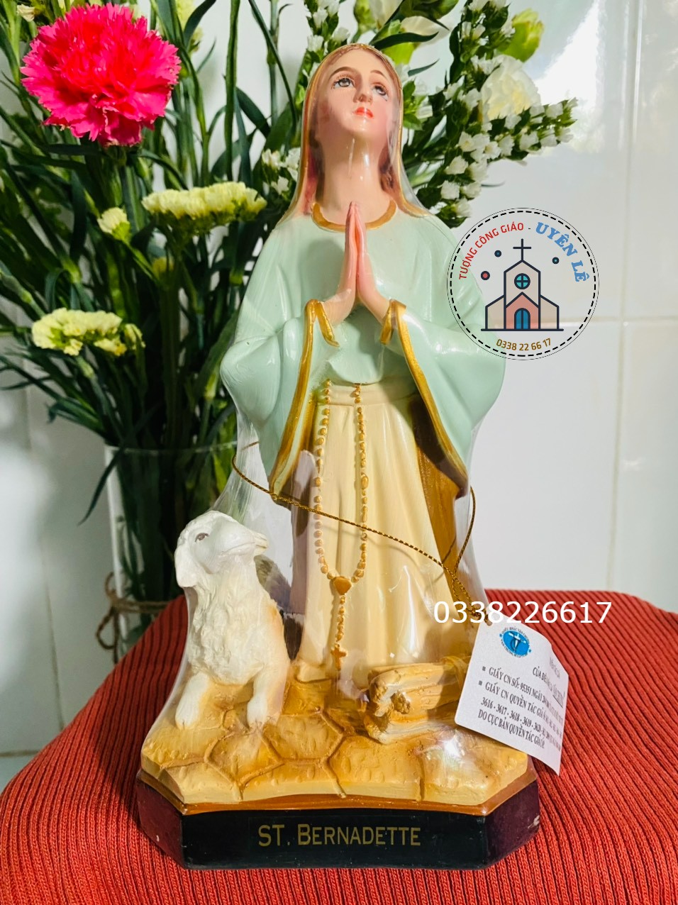 Tượng công giáo - Thánh Bernadette Soubirous