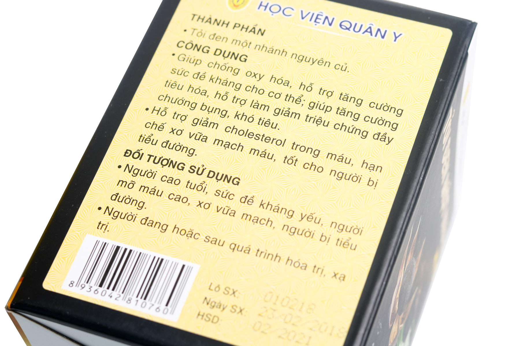 Tỏi Đen một nhánh Học Viện Quân Y - 200g