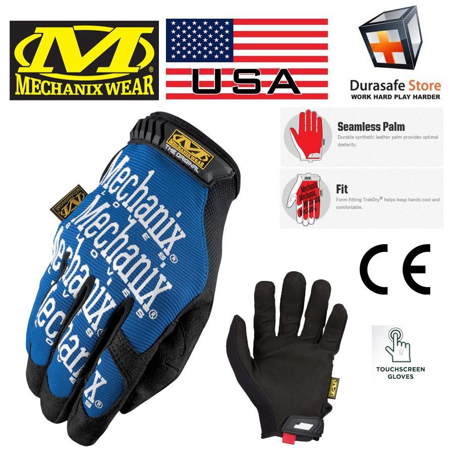 Găng tay cơ khí MECHANIX MG-03 Original Glove Blue Size S-XXL