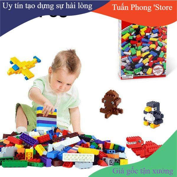 Bộ Xếp Hình Lego Cho Bé 1000 Chi Tiết TP'S