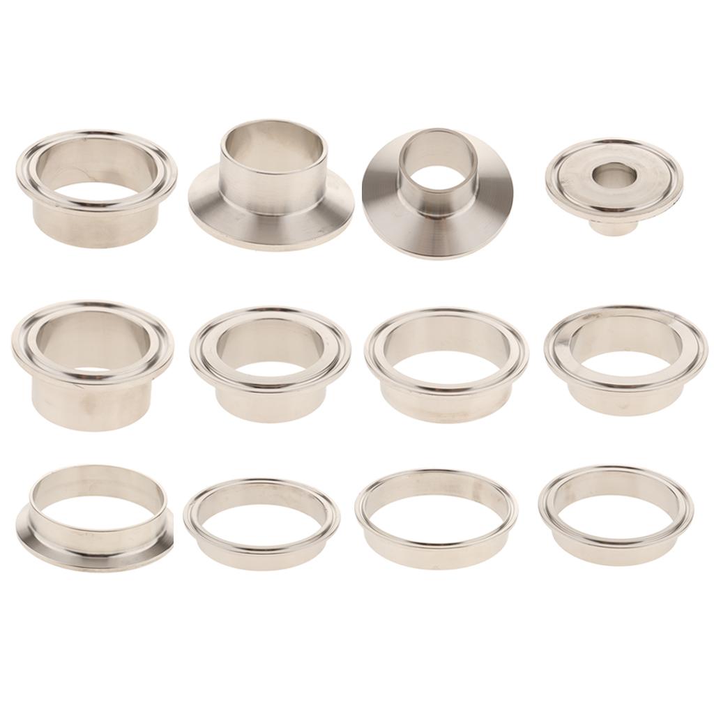 Sanitary Pipe Weld Ferrule Tri Clamp Type Stainless Steel Flange SUS 304