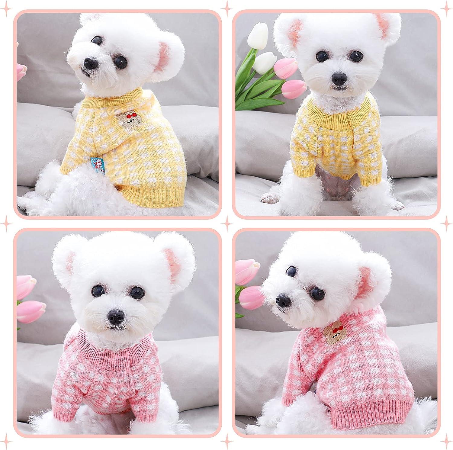 Áo Len Cho Thú Cưng, Áo Len Ấm Áp Cho Chó Mèo, Áo Khoác Thoải Mái Cho Thú Cưng*M