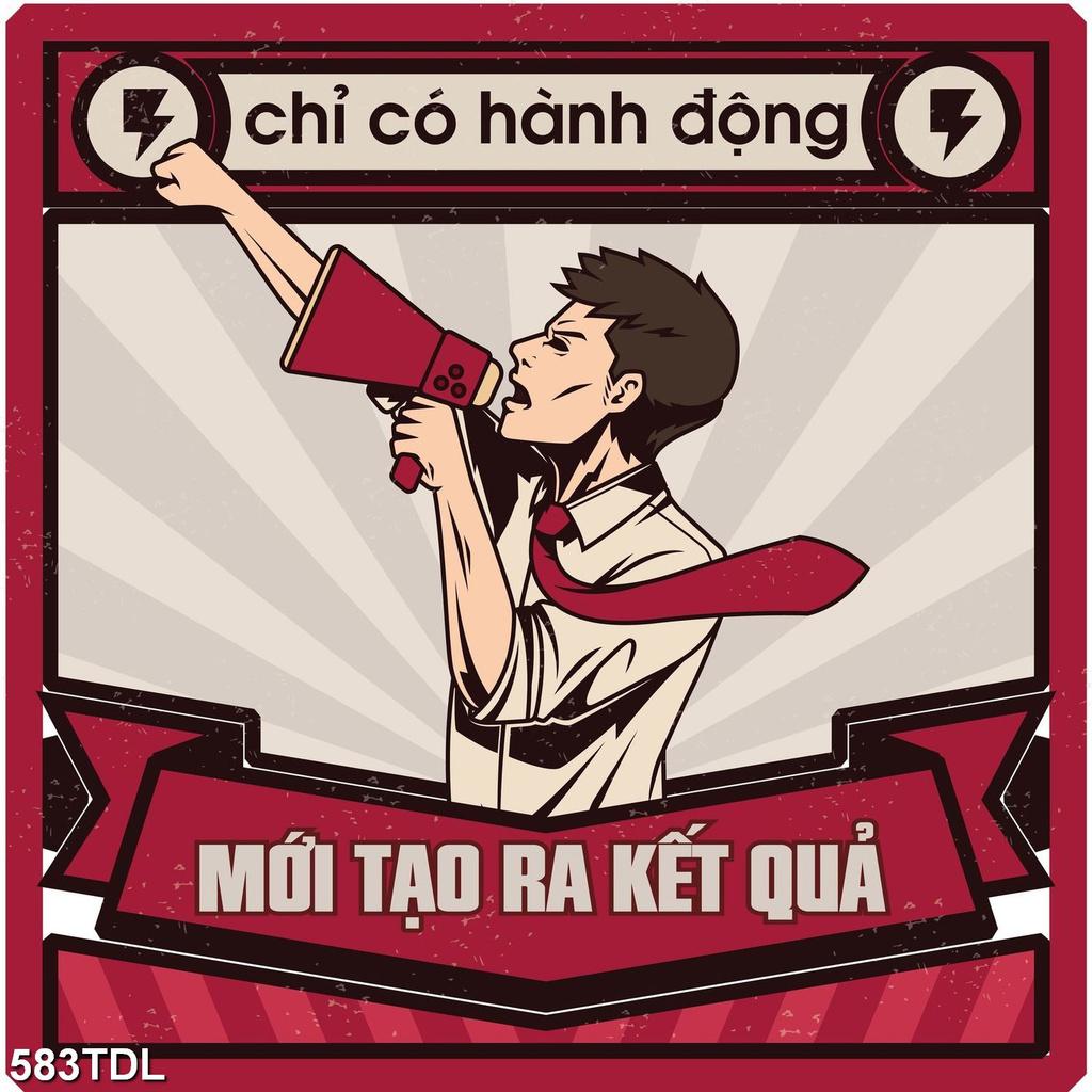 DECAL SLOGAN TRANG TRÍ VĂN PHÒNG SỐ 583