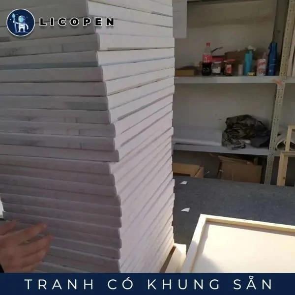 Tranh Tô Màu Theo Số Licopen - Bộ 3 tranh - Cô Gái Dân Tộc