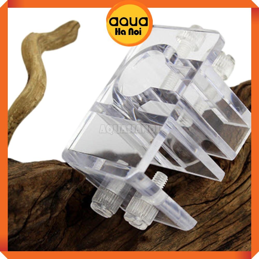 Kẹp mica giữ cố định ống in out máy lọc hồ cá thủy sinh