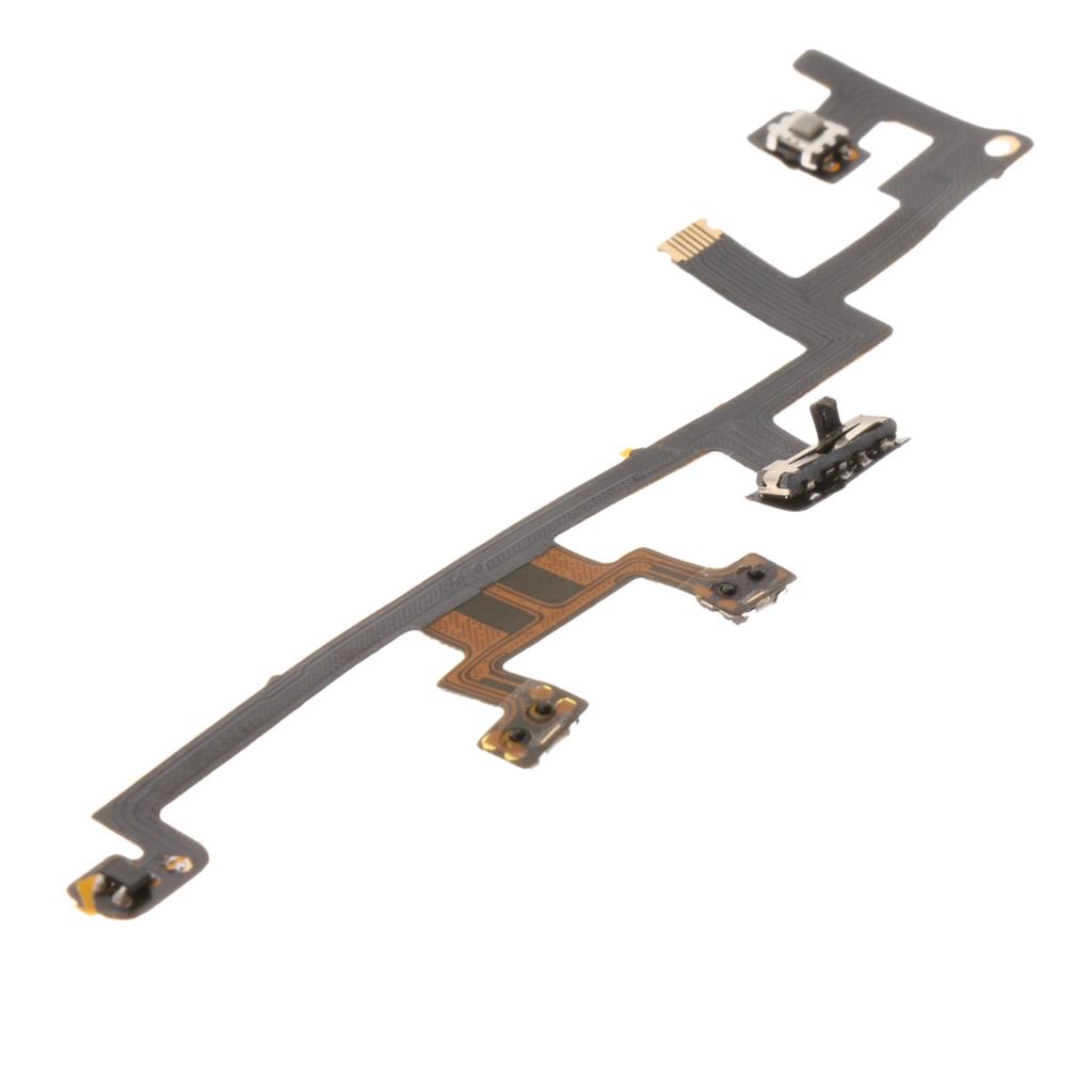 Volume Switch Power on/Off Mute Button Flex Cable for    4