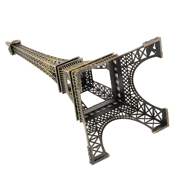 Mô hình tháp Eiffel cao 25 cm (Màu Vàng Rêu)