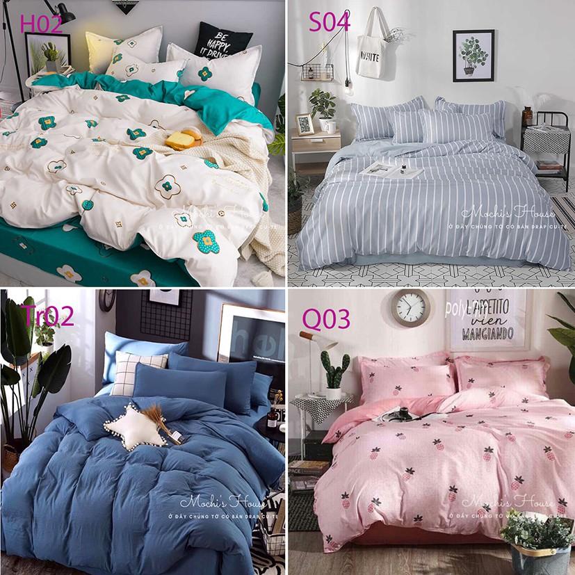 BỘ GA GỐI COTON POLY NHẬP KHẨU️miễn phí bo chun️
