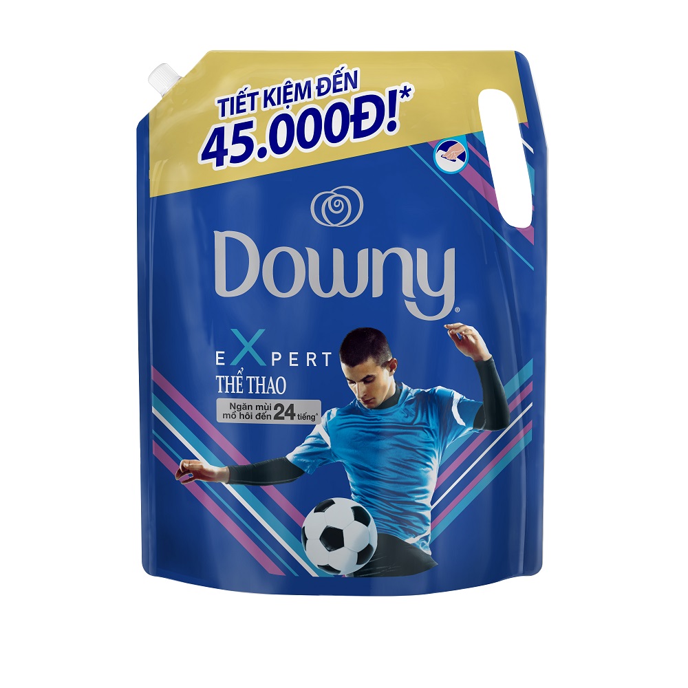 Combo 2 Nước Xả Vải Downy Thể Thao 2.4L