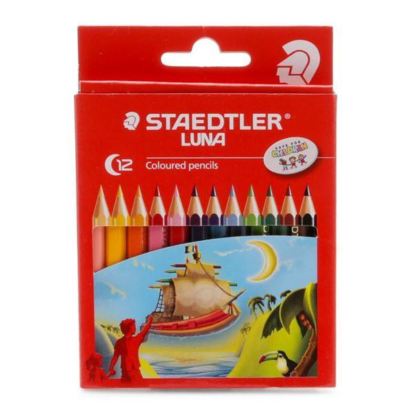 Bút Chì Màu 12 Màu Staedtler Luna 13601 C12 (Loại Chì Ngắn)