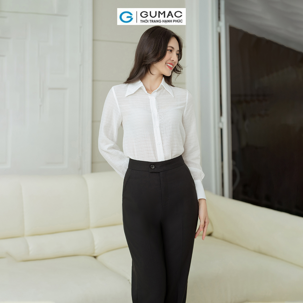 Quần ống đưng quai dê GUMAC QD08024