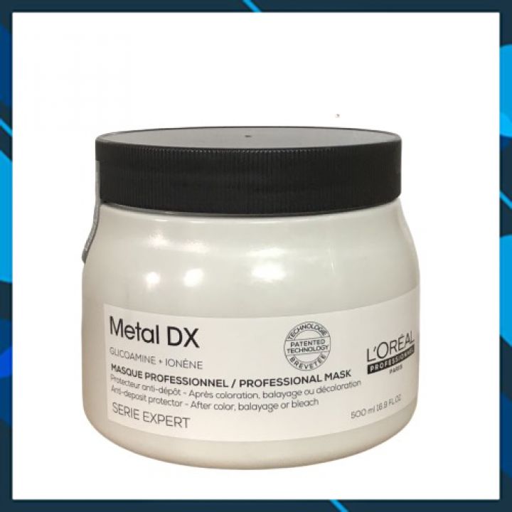 DẦU HẤP Ủ TÓC L'OREAL PRO METAL DX MASK SIÊU MỀM MƯỢT THẢI ĐỘC KIM LOẠI