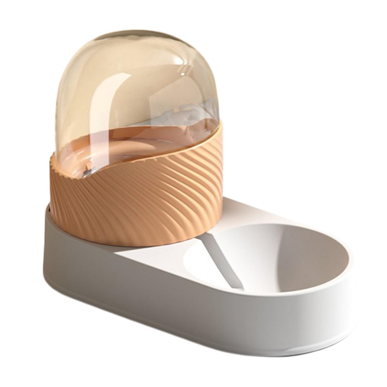 AUTOMATIC PETS FOOD DISPENSER DOG CAT FEEDER WATERER  BOWL DRINKING