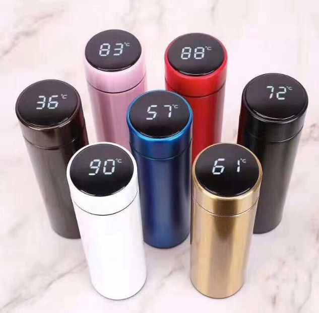 LY GIỮ NHIỆT 500ML HIỂN THỊ NHIỆT ĐỘ SIÊU CHẤT LƯỢNG