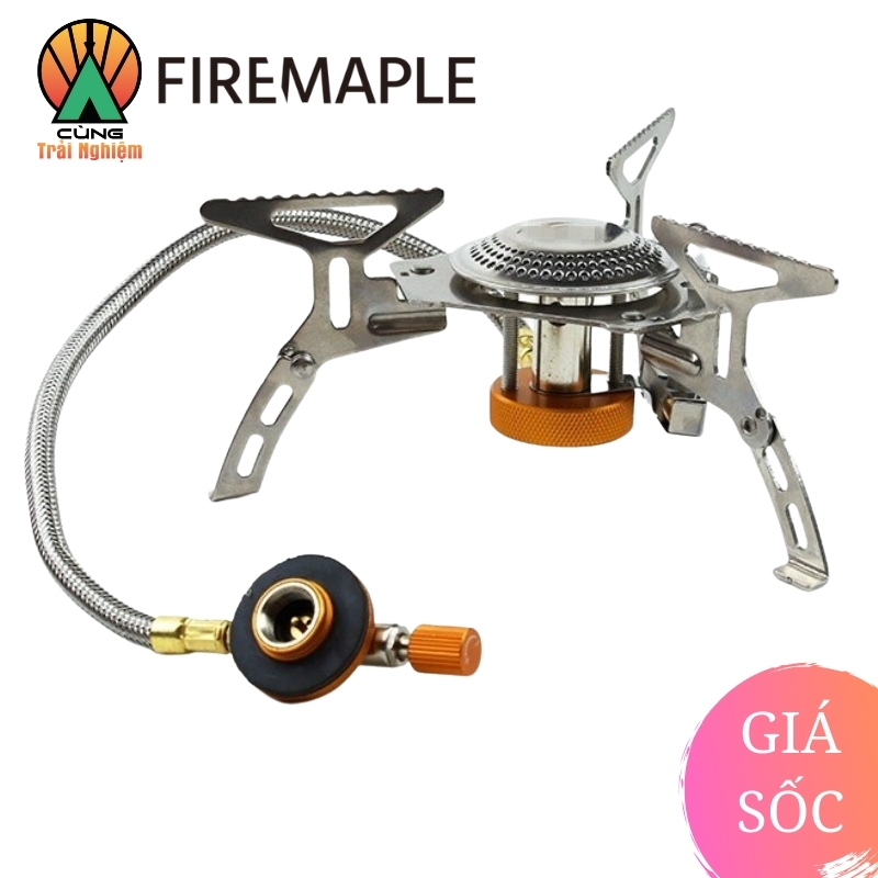 [CHÍNH HÃNG] Bếp Gas Dã Ngoại Điều Áp Chuyên Dụng Fire-Maple Ngoài Trời Nhỏ Gọn Di Động FMS-105