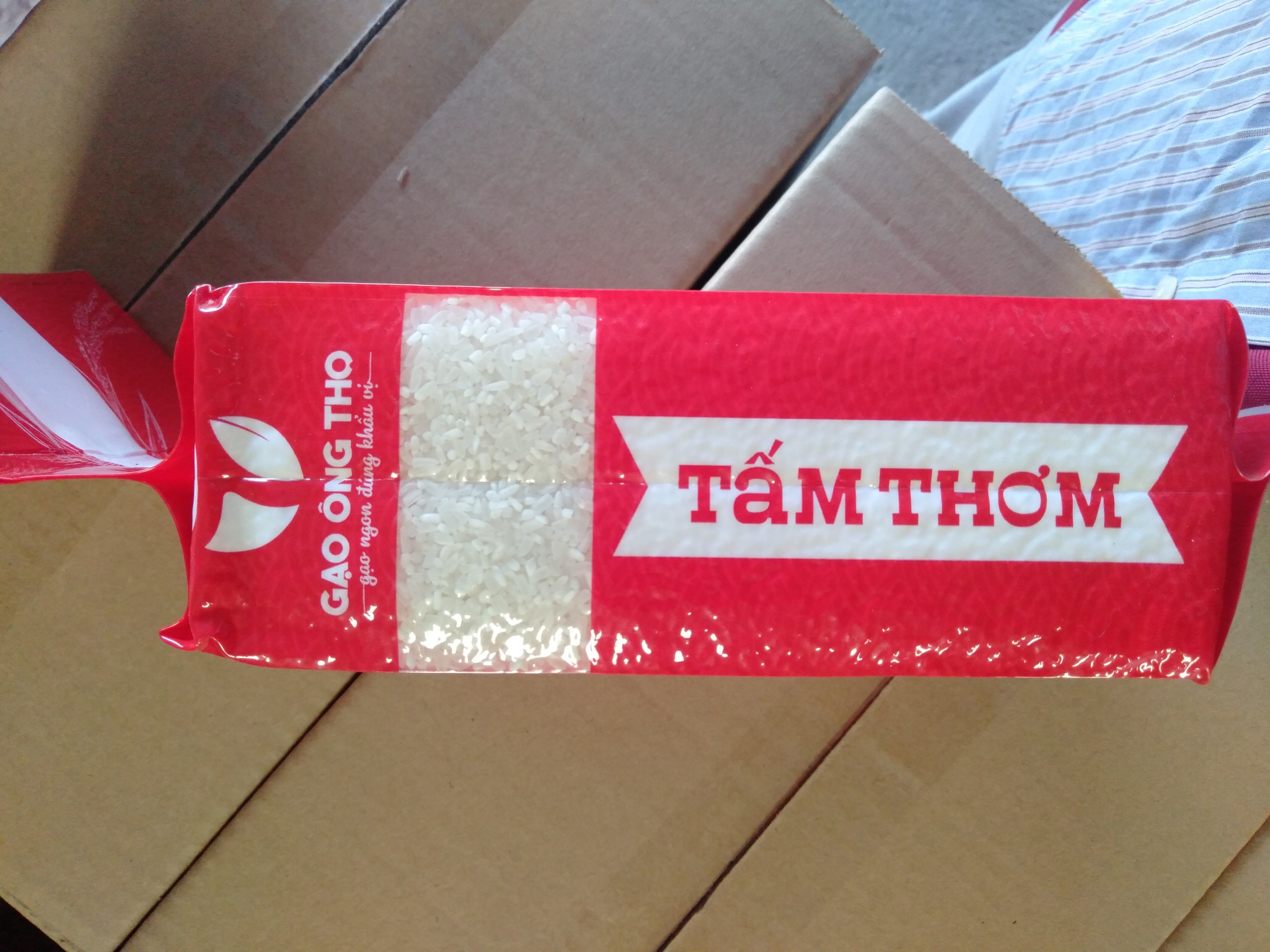 Tấm Thơm ( Tấm Gạo ST25 ) Ông Thọ 1Kg - Cơm mềm dẻo, nấu cơm ăn dặm cho bé, nấu cháo dinh dưỡng cho người già và trẻ nhỏ, cơm tấm gia đình