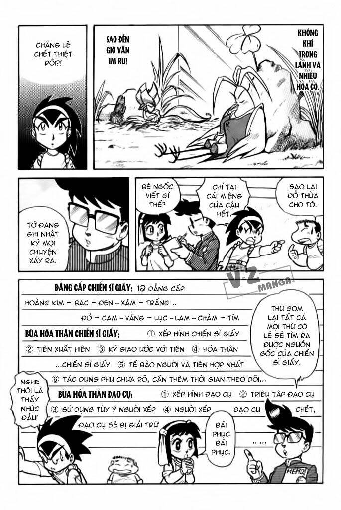 hiệp sĩ giấy - origami fighter chapter 6 30