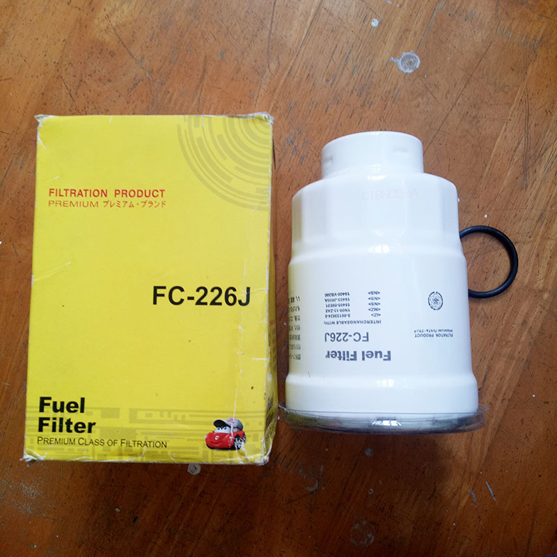 Lọc nhiên liệu, lọc dầu diesel cho xe Nissan X-Trail 2.2 máy dầu 2000, 2001, 2002, 2003, 2004, 2005, 2006, 2007 mã phụ tùng 16403-05E01 mã FC226J