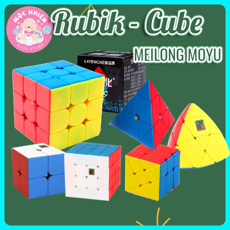 Bộ sưu tập đồ chơi trí tuệ Rubik 5x5 6x6 7x7 Windmill Pyraminx Mastermorphix - Phiên bản stickerless