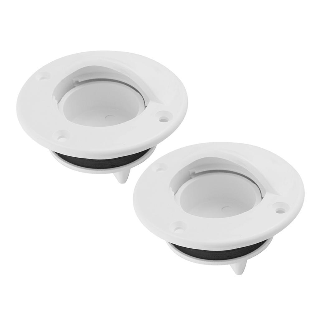 3 Pair   Transom Deck Mount Drain