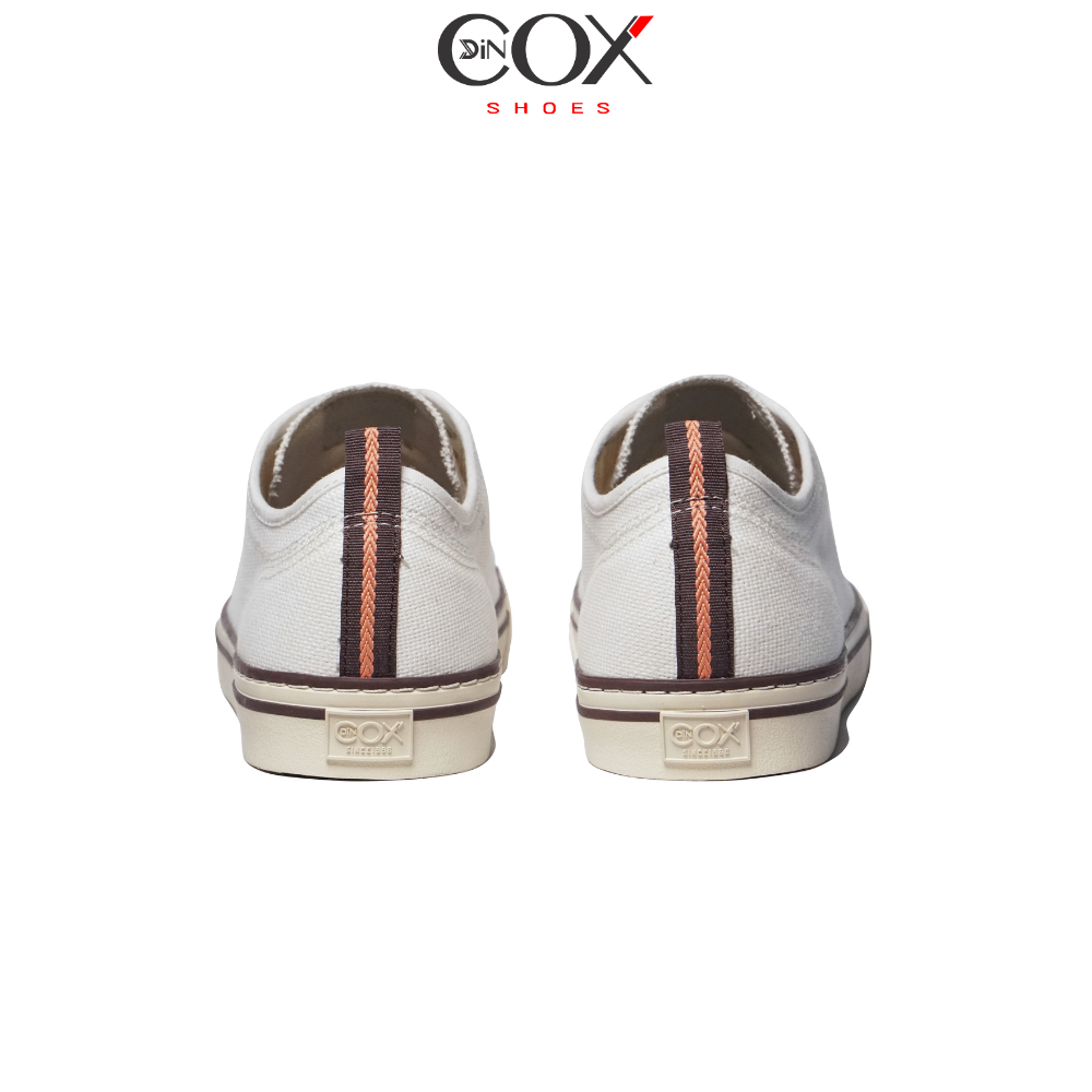 New Arrivals | Giày Sneaker Vải Canvas Nam DC23 Off/White Dincox Đơn Giản Tinh Tế