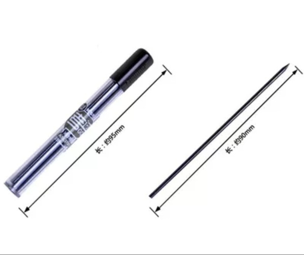 Combo 2 hộp ruột chì 2B ngòi 2.0 mm M&G ASL37902 nét chì đậm