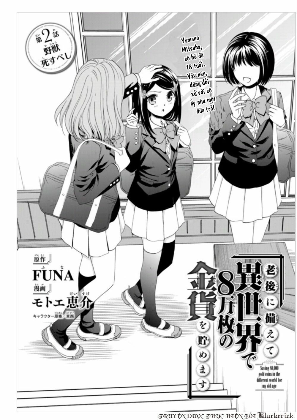 tiết kiệm 80.000 vàng ở thế giới khác cho tuổi già của tôi chapter 2 1