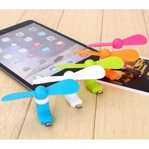 Bán Quạt mini usb cắm điện thoại chân adroid và ip Siêu rẻ